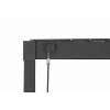 Pergola ogrodowa MIRADOR 80 Solid 3 x 2,4m Antracyt
